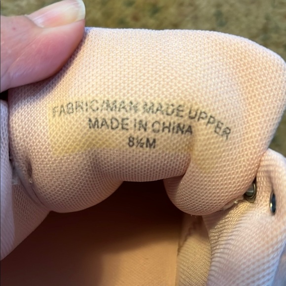 J/SLIDES Pink and White Retro Platform Sneakers - Picture 8 of 8